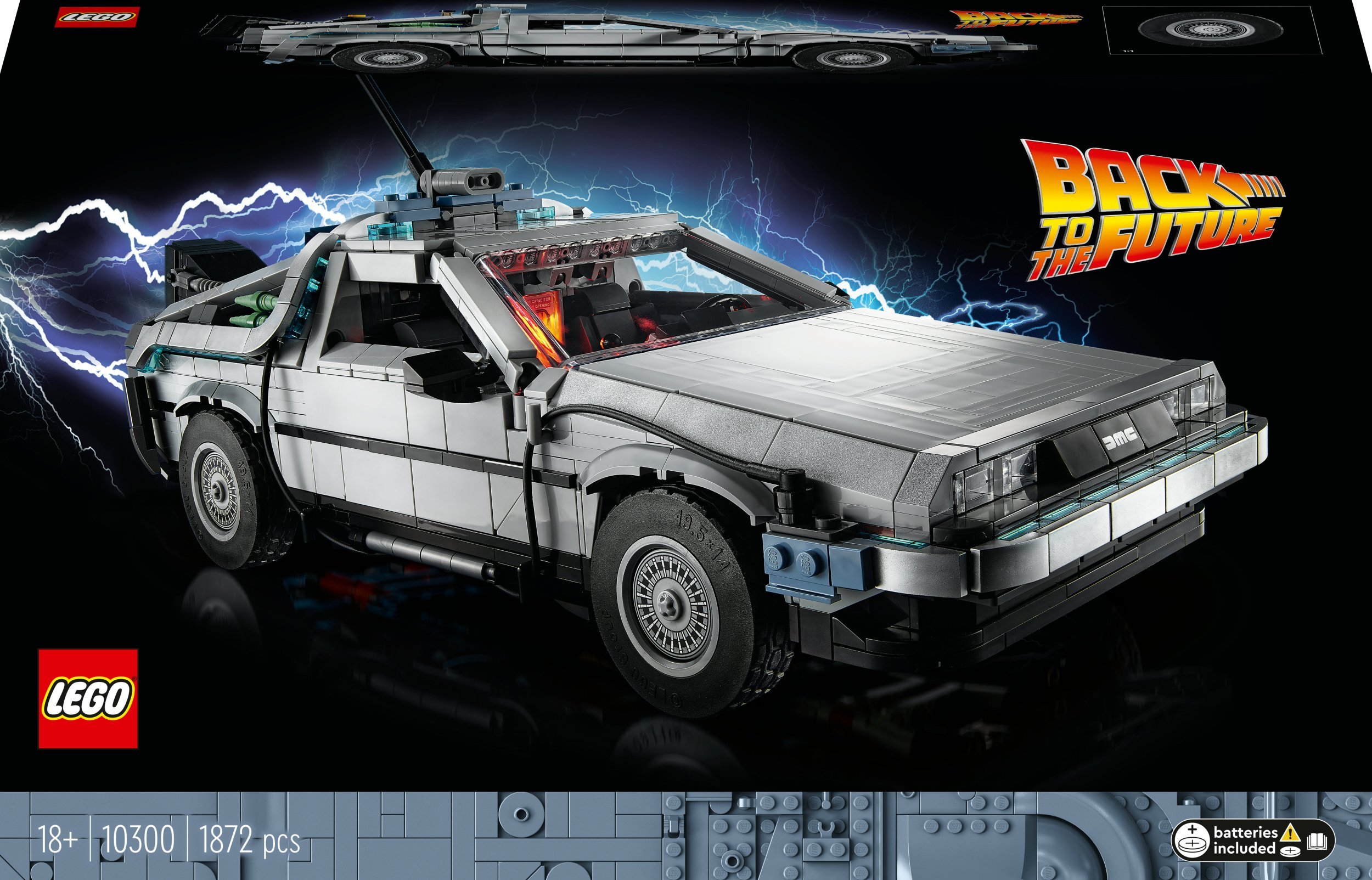 LEGO ICONS 10300 TIME MACHINE FROM