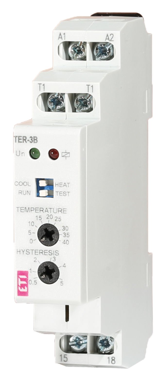 Eti-Polam Termostat analogowy 0-40 stopni 1P