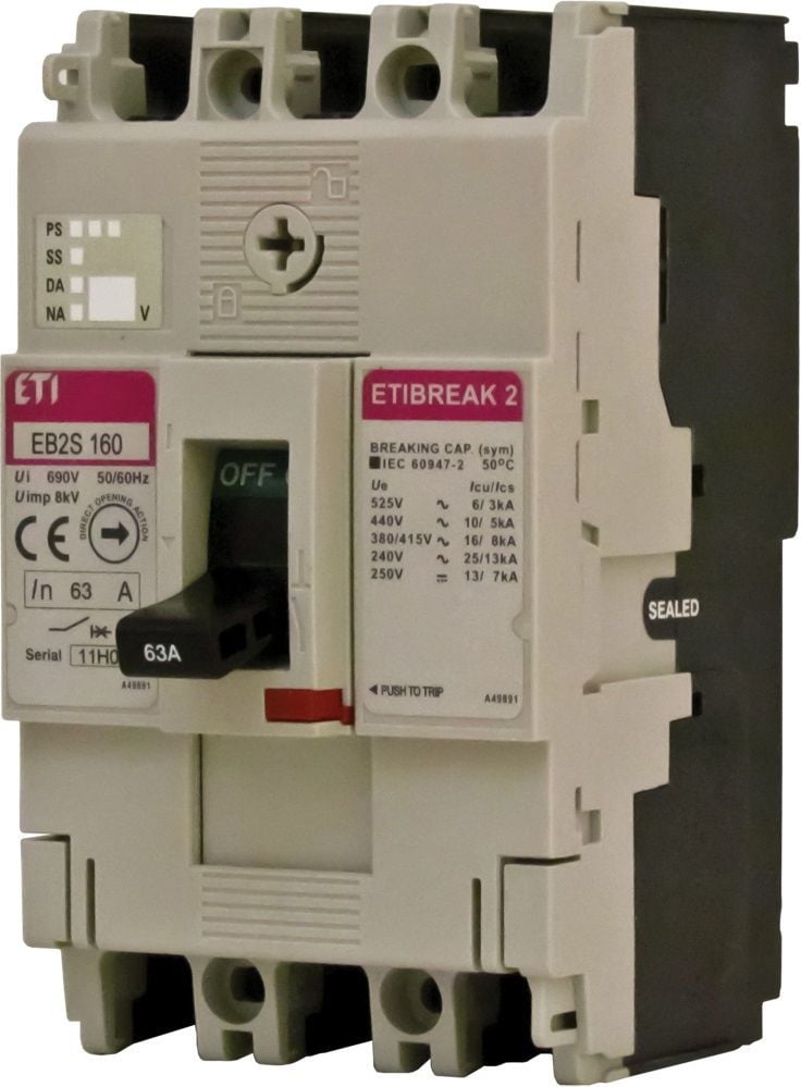 Eti-Polam Wyłącznik mocy 3P 125A 16kA