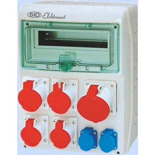 Elektromet Rozdzielnica budowlana 12 modułow 2x16A