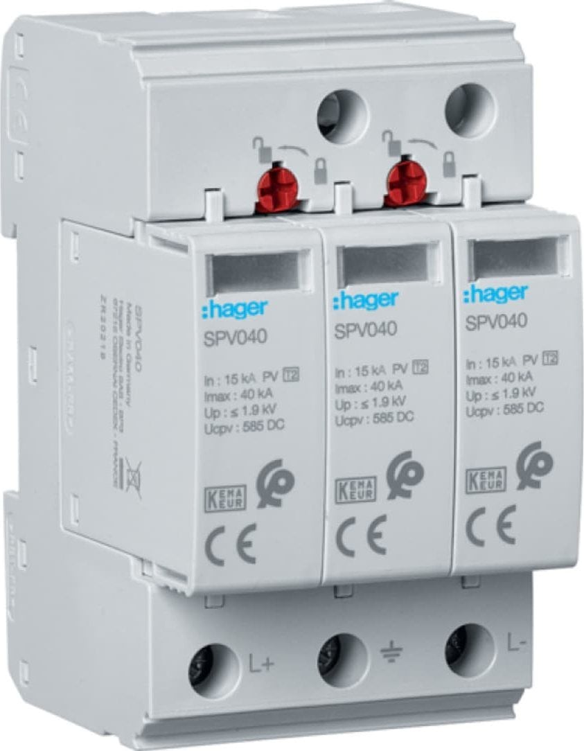 Hager Ogranicznik przepięć C Typ 2