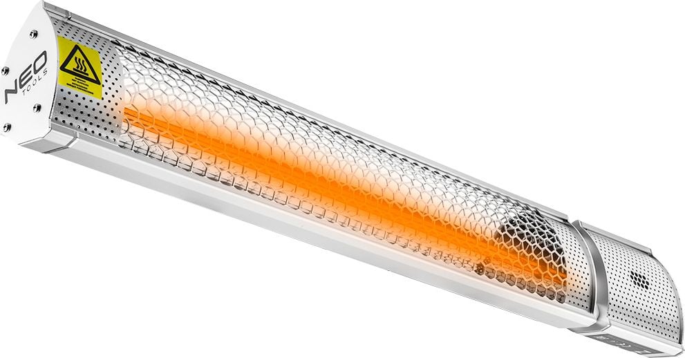 Promiennik 2000W, IP55, element grzejny golden