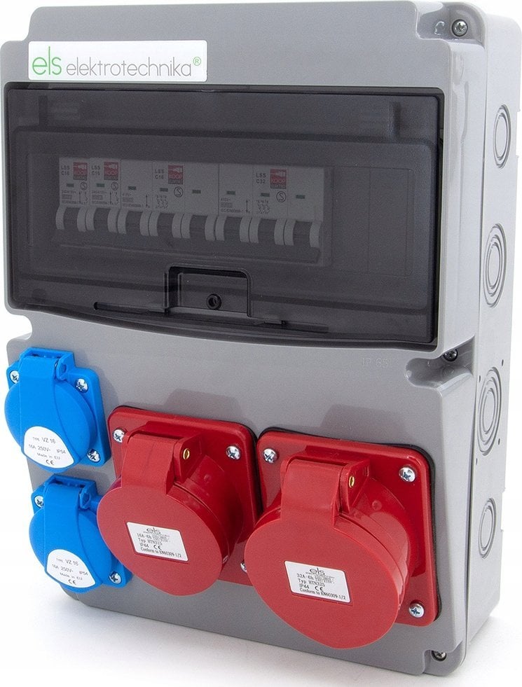 ELS Elektrotechnika Rozdzielnica budowlana 32A/5P +
