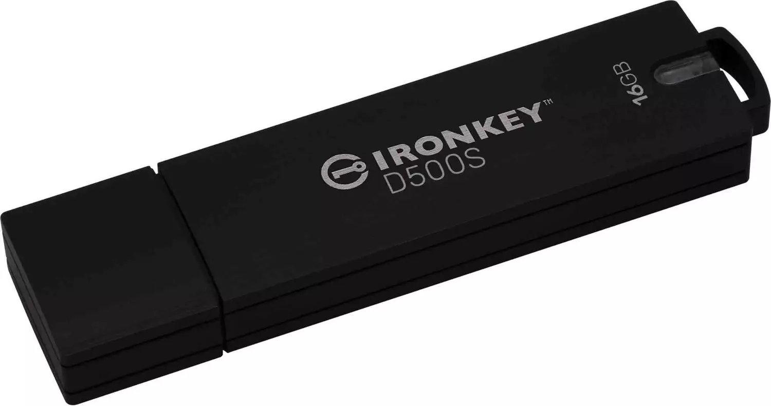 Pendrive Kingston IronKey D500S, 16 GB