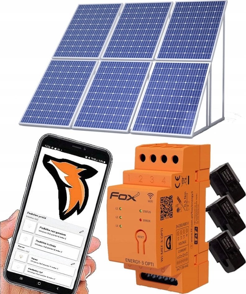 F&F Monitor licznik zużycia energii trójfazowy