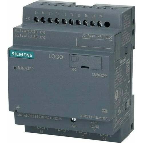 Siemens LOGO! 12/24RCEO moduł logiczny napięcie