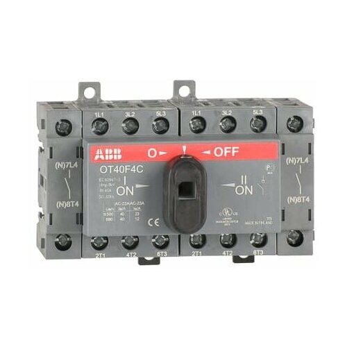 ABB Omskifter 40A 1-0-2 4polet OT40F4C