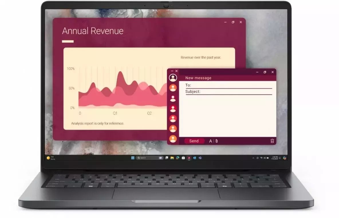 Laptop Dell Pro 14 PC14250 Core