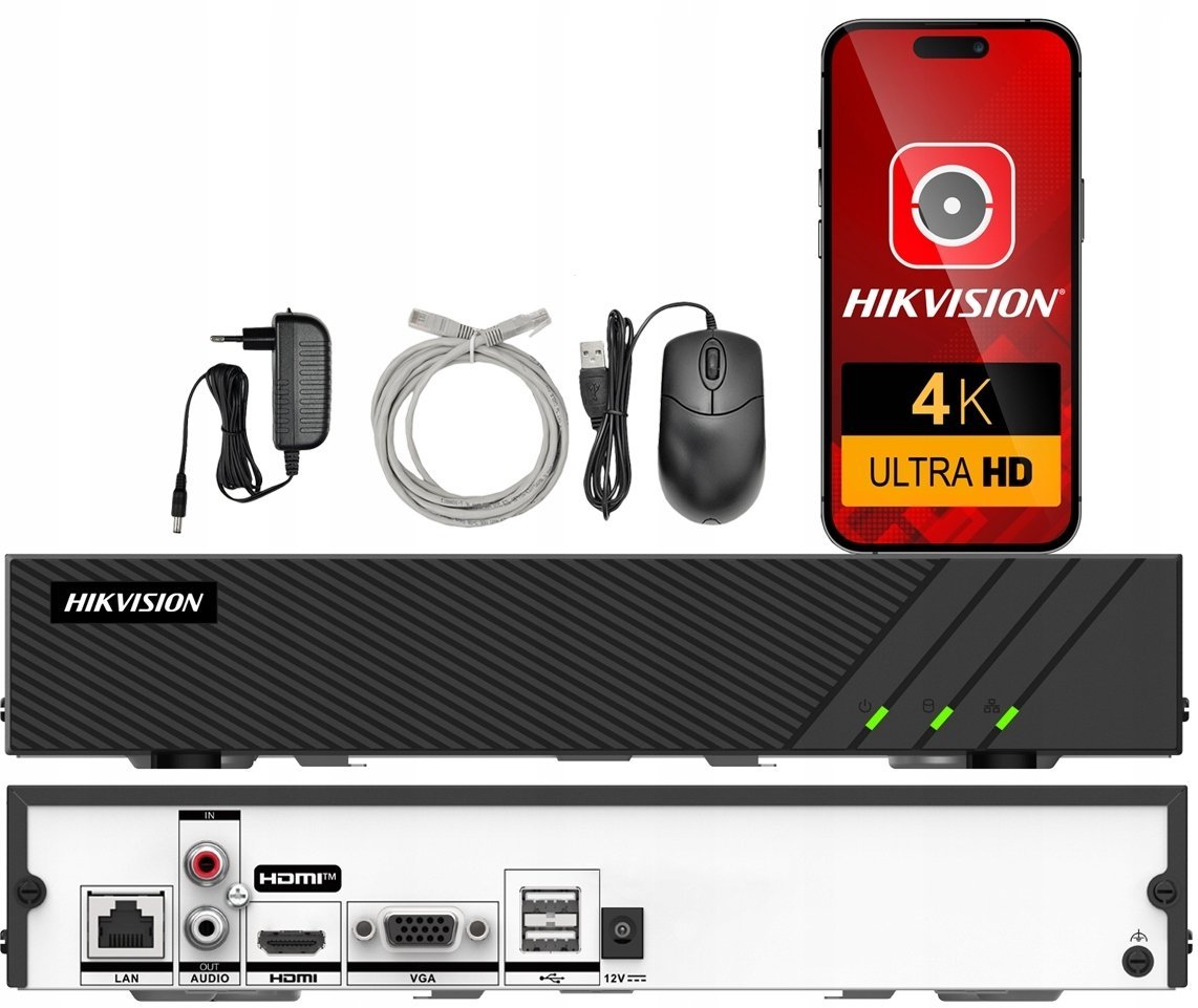 Rejestrator Hikvision REJESTRATOR IP DS-7608NI-Q1 E