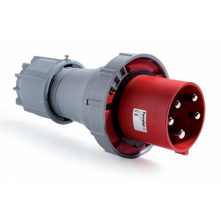FAMATEL Wtyczka 125A 5P 400V IP67