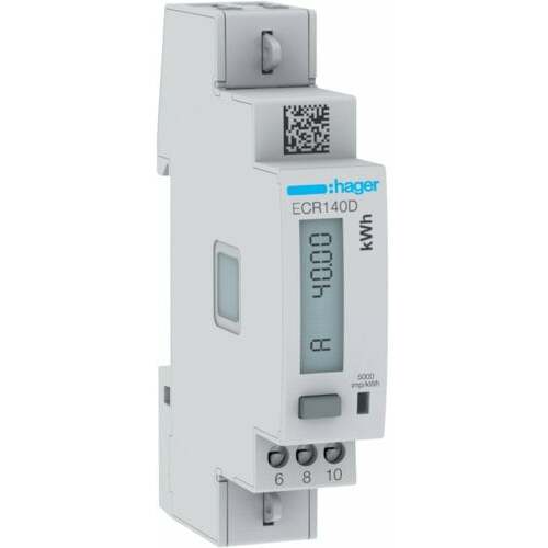 Hager Licznik energii elektrycznej 1-fazowy, 40A