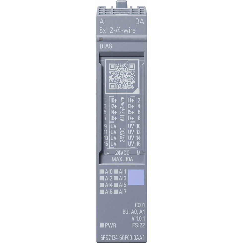 Siemens MODUŁ WEJŚĆ ANALOGOWYCH SIMATIC ET