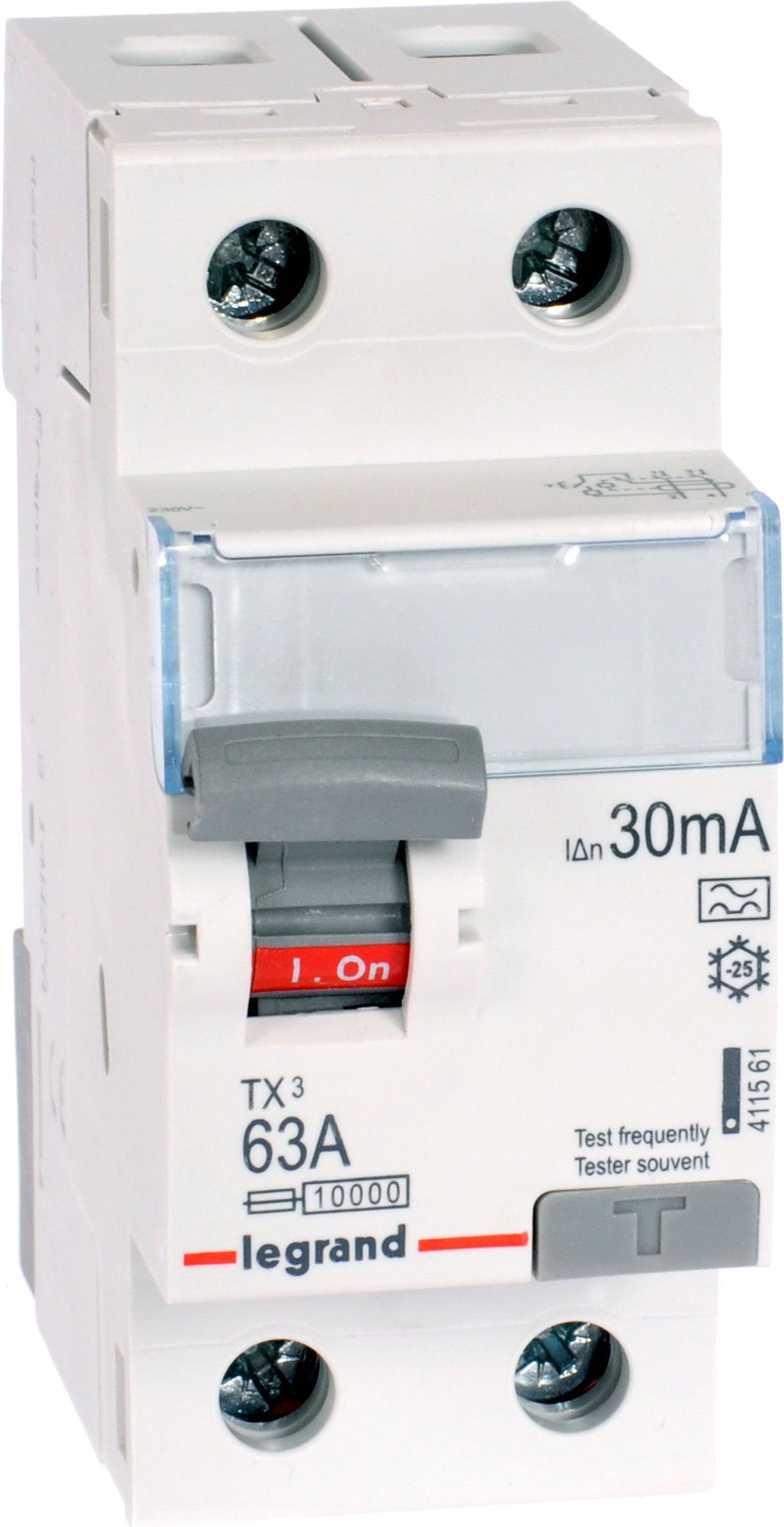 Legrand Wyłącznik różnicowo-prądowy 2P 63A 0