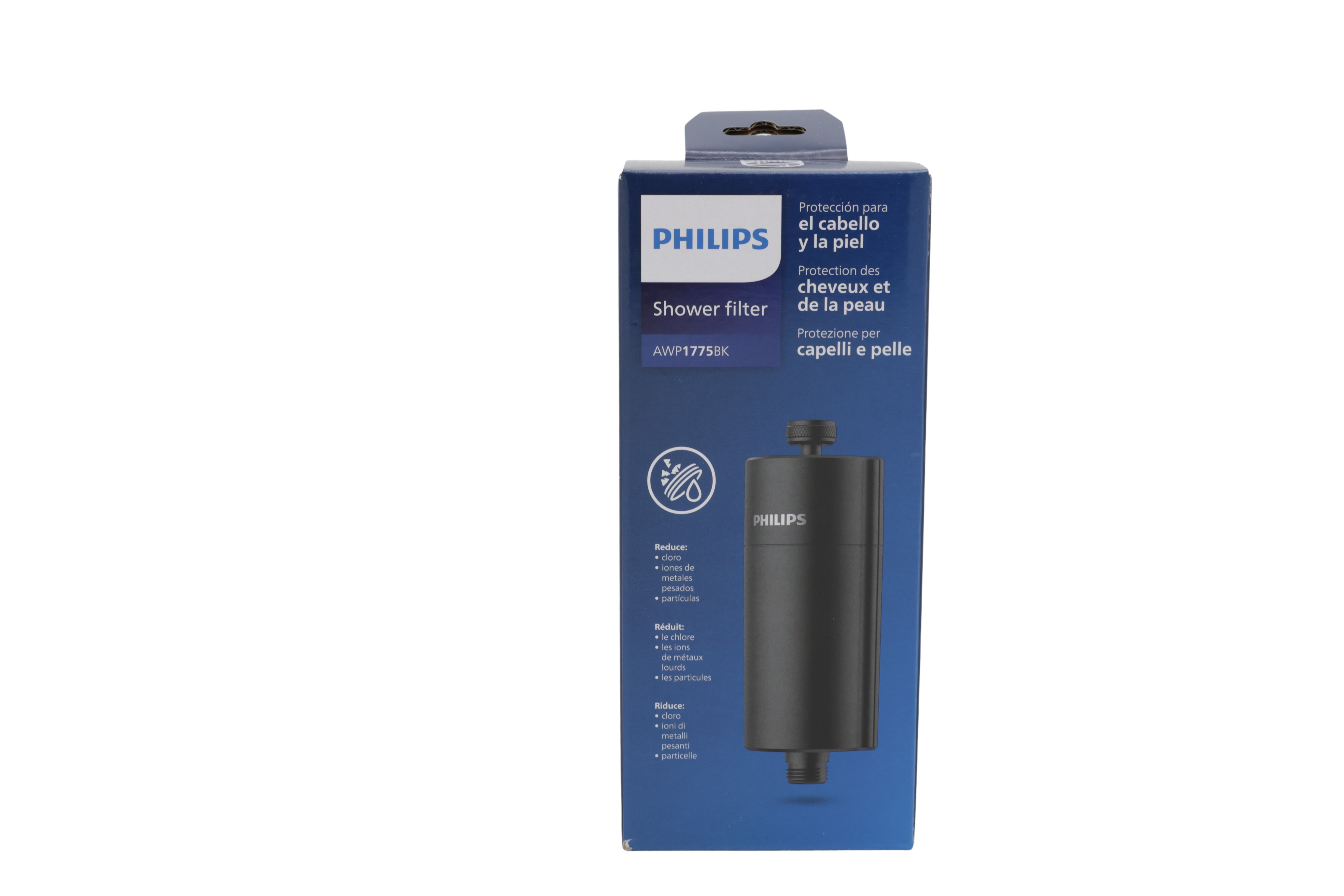 Philips AWP1775BK/10 Inline-Duschfilter , schwarz | AWP1775BK/10