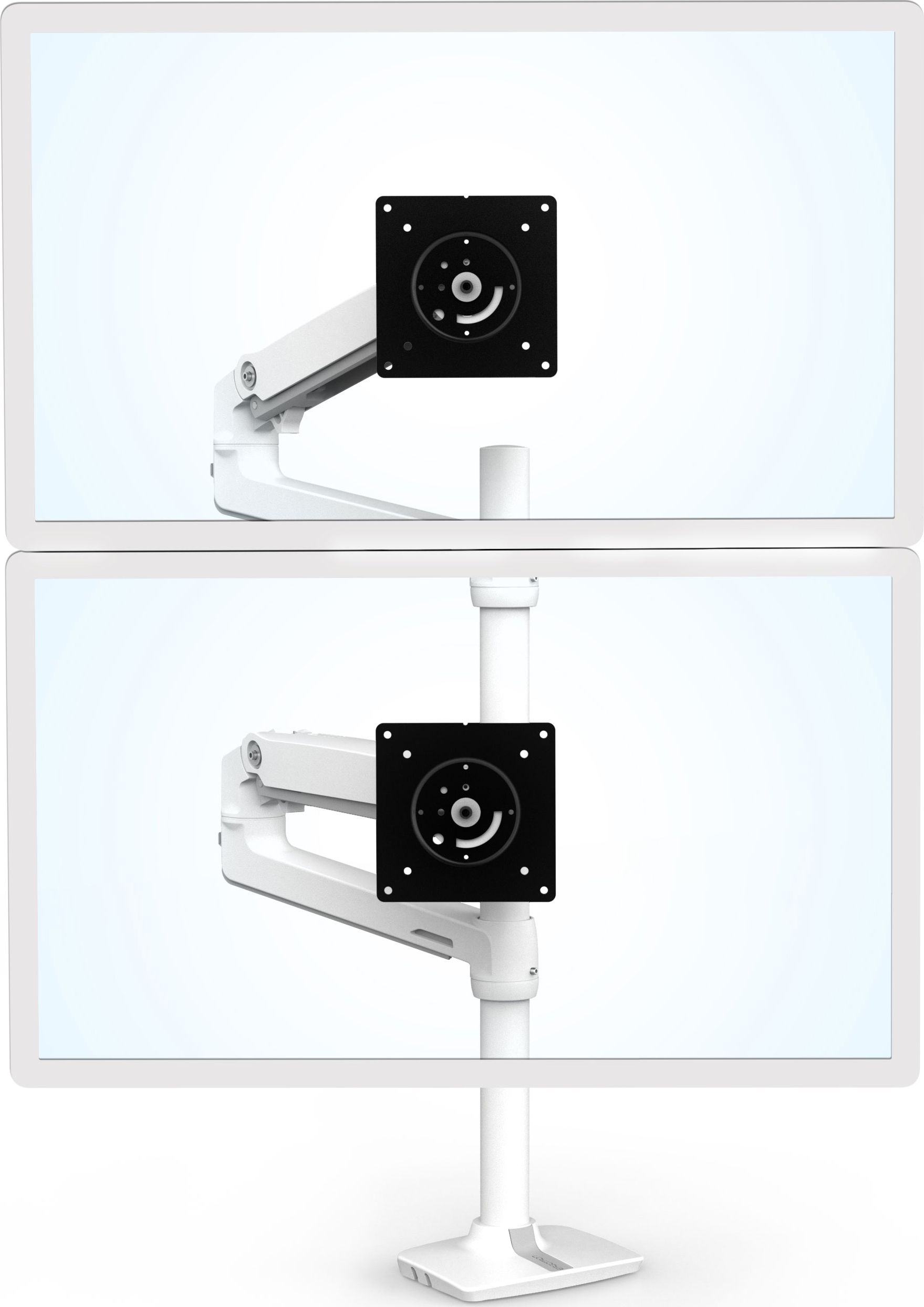 Ergotron Uchwyt biurkowy na 2 monitory