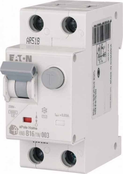 Eaton Wyłącznik różnicowo-nadprądowy 2P 25A B
