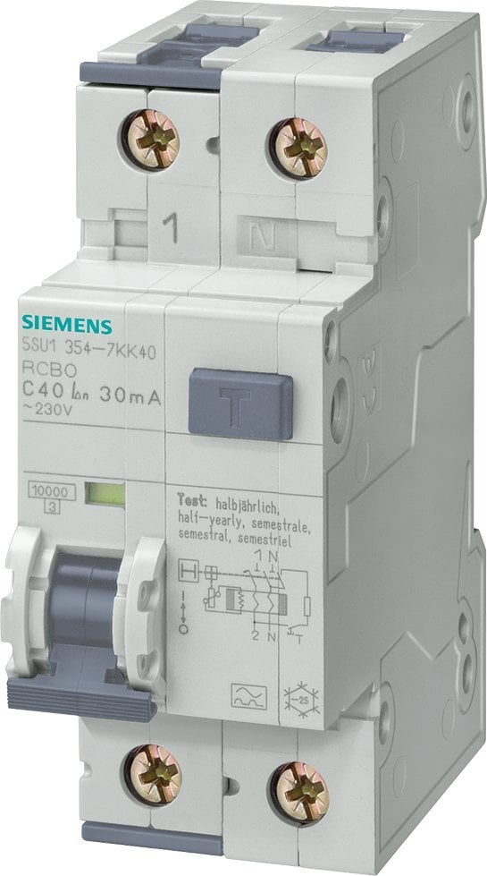 Siemens Wyłącznik kombinowany RCBO typA 30mA