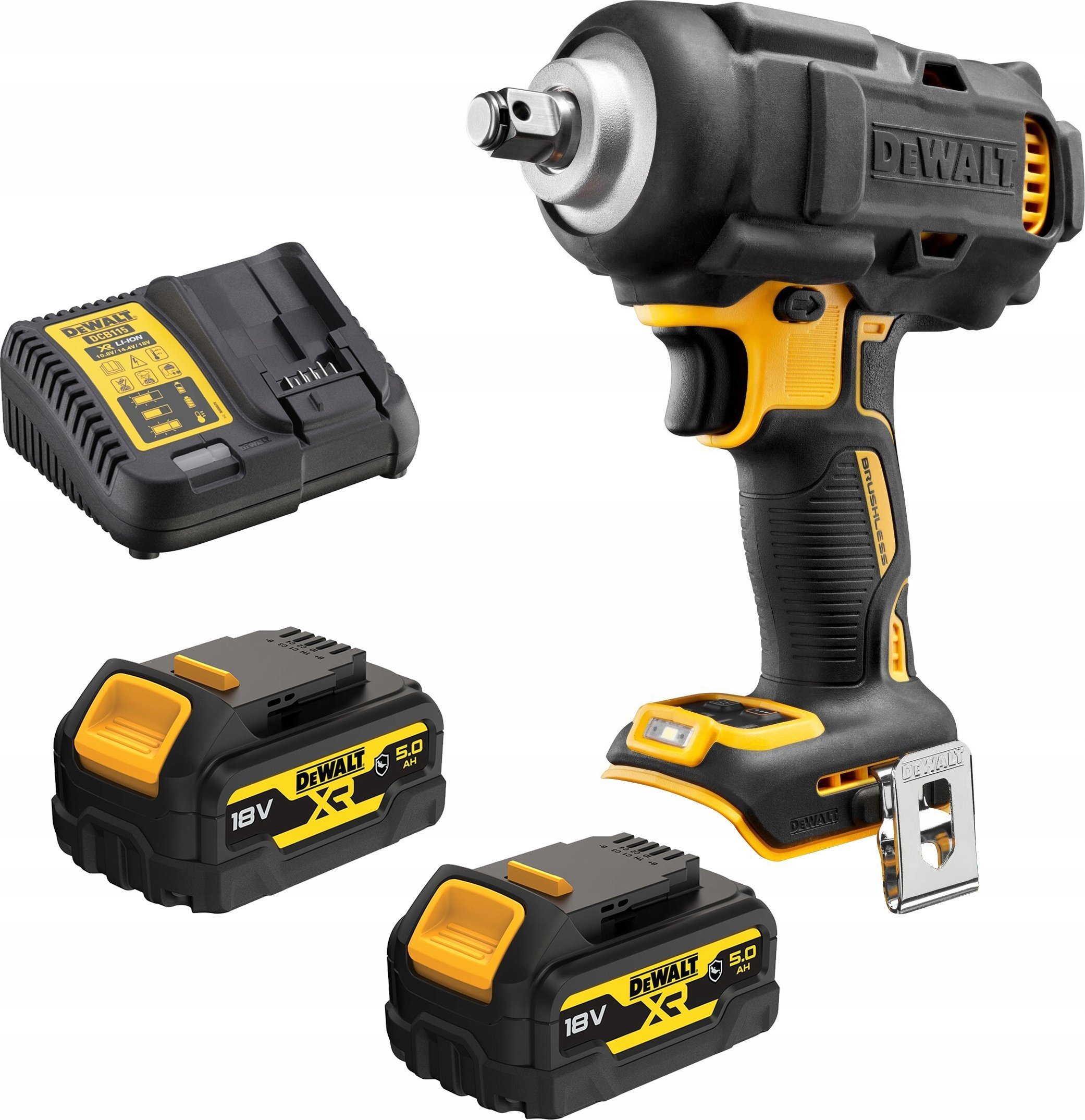 Dewalt DEWALT KLUCZ UDAROWY 1/2" 18V