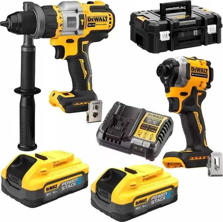 Zestaw elektronarzędzi Dewalt 6-elementowy (DCK2052H2T) |