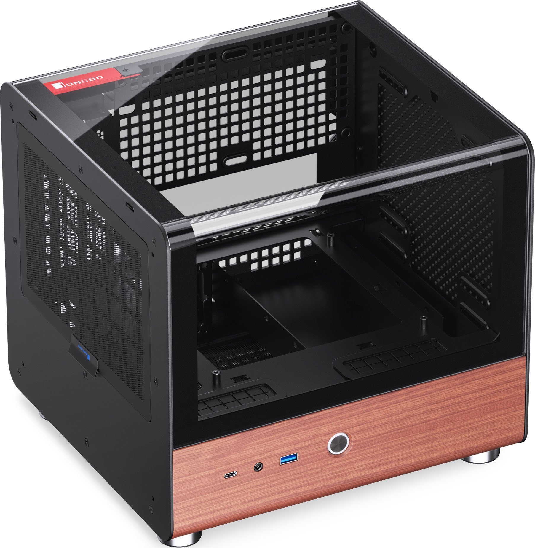 Jonsbo TK-0 PC Case, Mini-Tower, Mini-ITX