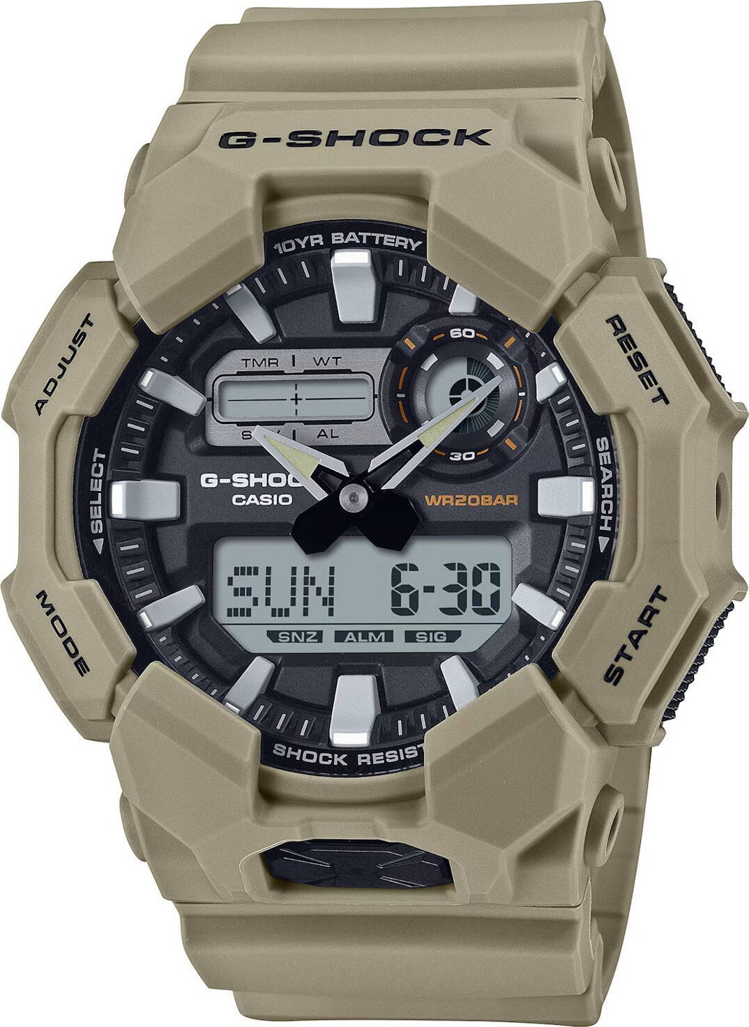 Zegarek G-SHOCK Zegarek Casio GA-010-5AER męski
