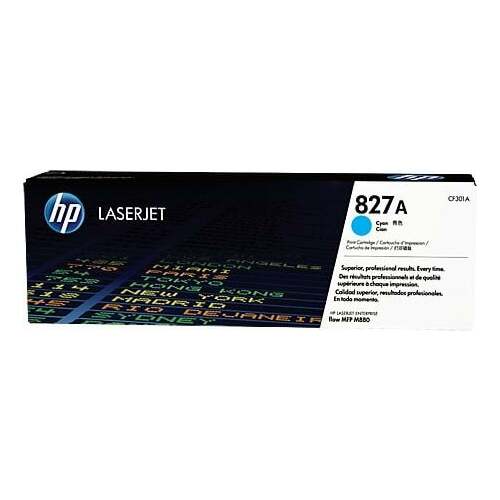 Toner HP 827A Cyan Oryginał (CF301A)