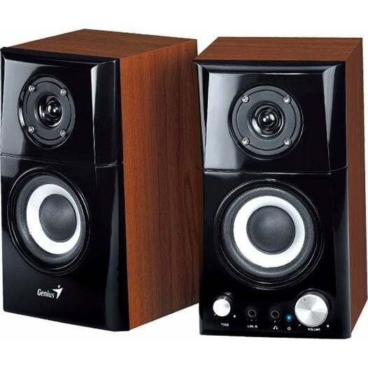 Genius SP-HF500A 2. generácie/Stereo/16 W/Hnedá |