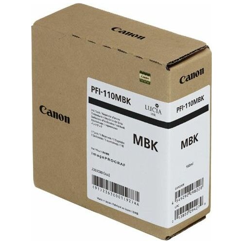 Tusz Canon Canon PFI-110MBK - 160
