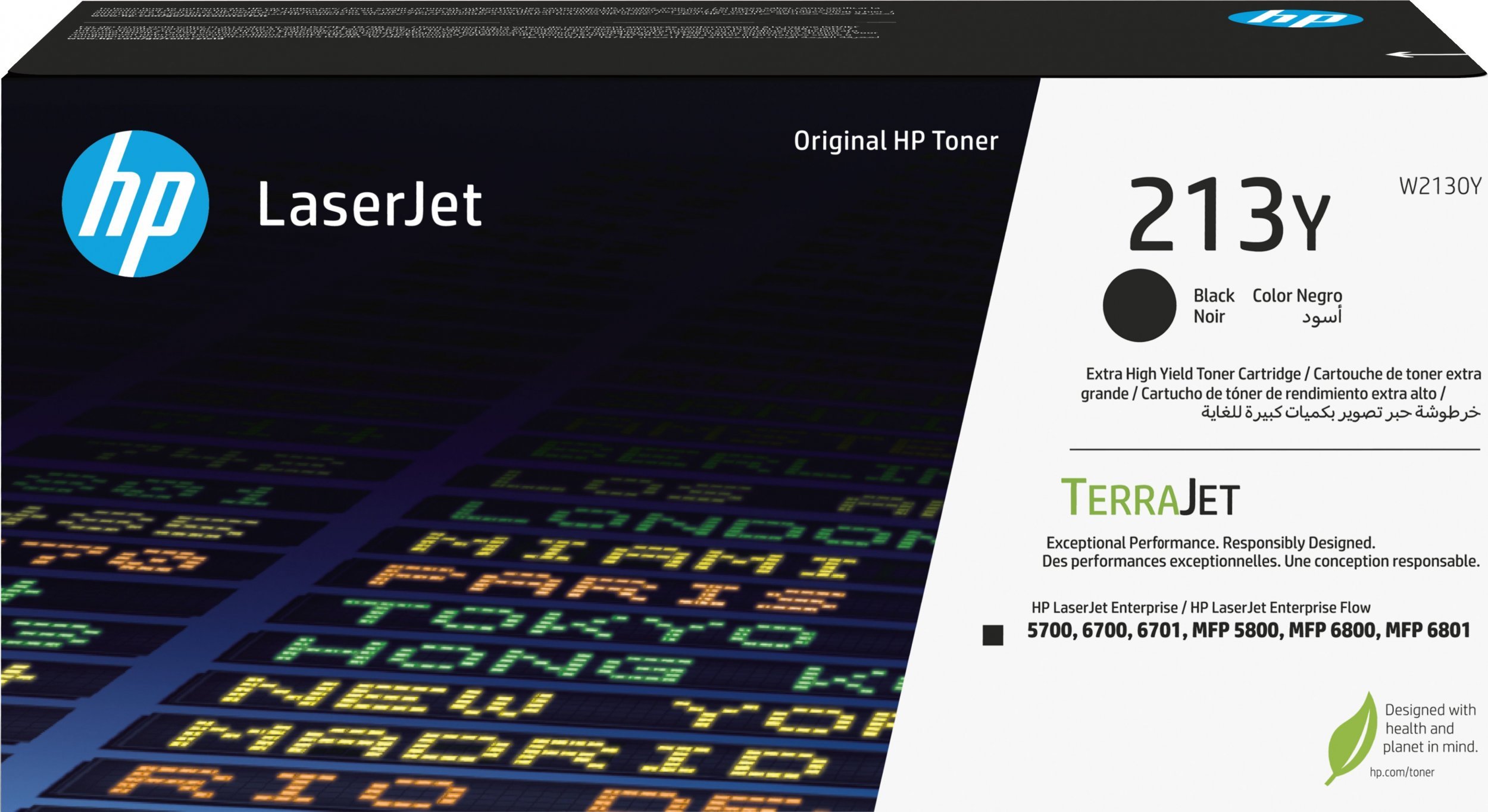 Toner HP 213Y czarny LaserJet kartridż
