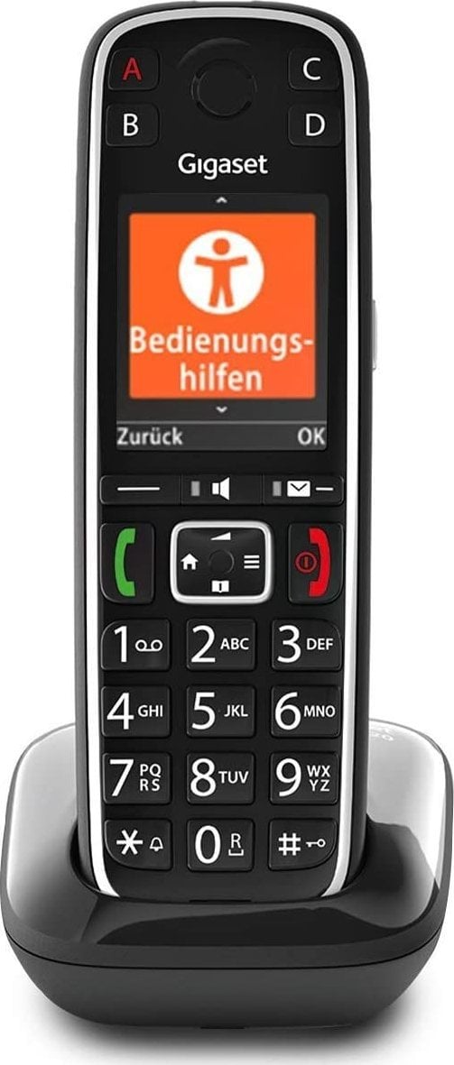 Gigaset E720 Schnurlostelefon - schwarz |