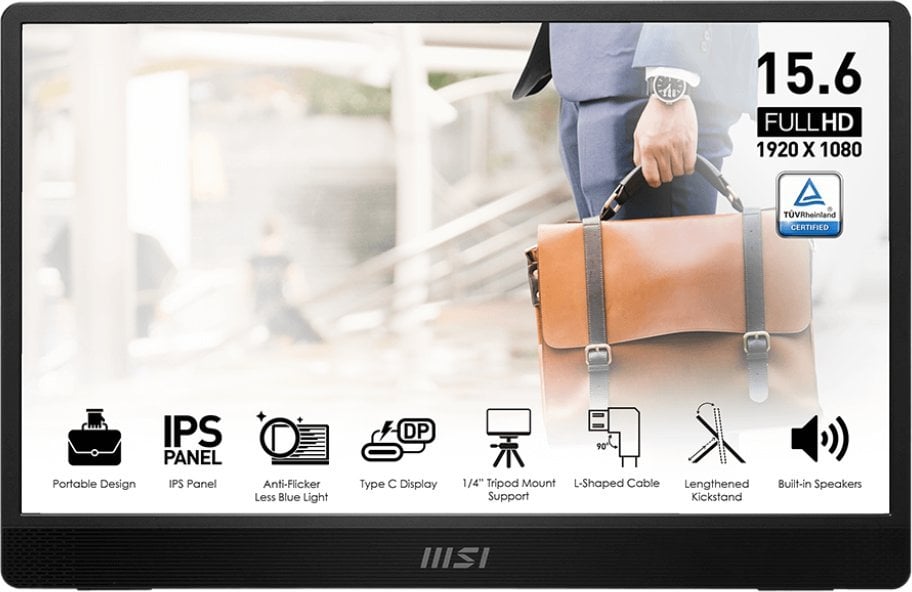 Monitor MSI PRO MP161DE E2 |