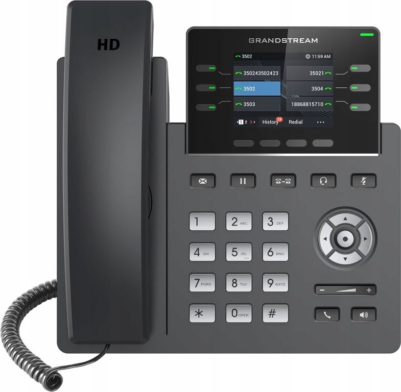 Grandstream GRP2613W SIP telefón, 2,8&quot