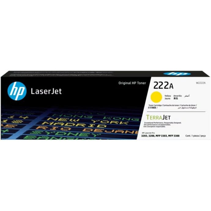 Toner HP 222A - żółty -