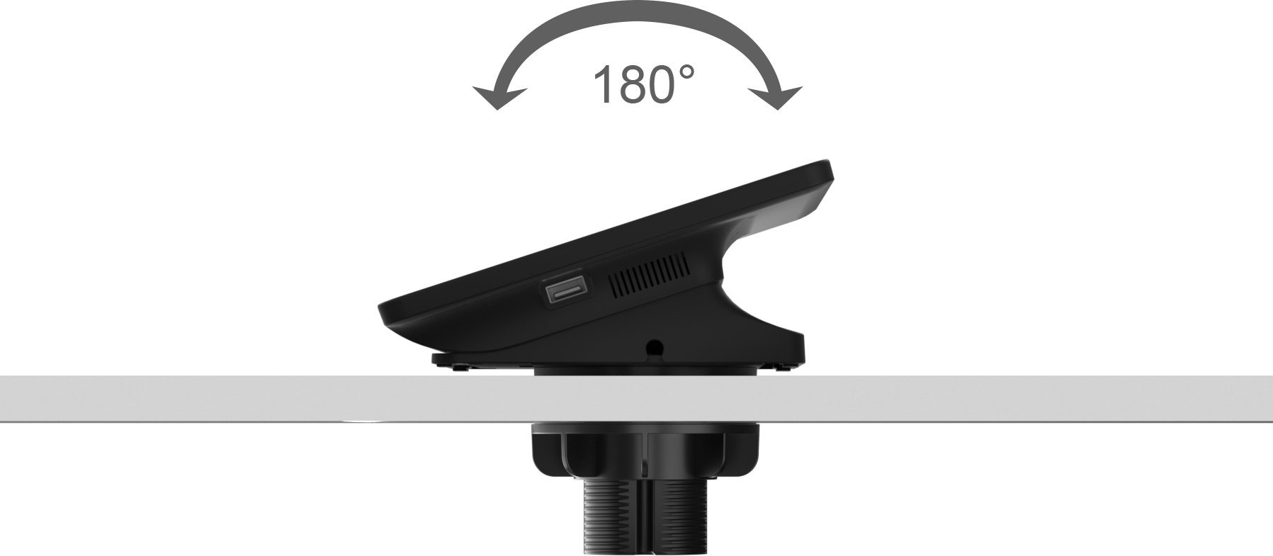 Yealink CTP25 Mount Kits, Bracket, Black