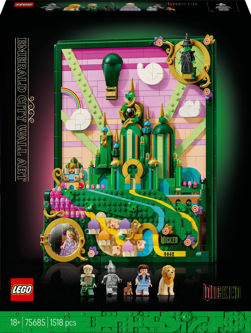 LEGO Wicked 75685 Obraz Emerald City