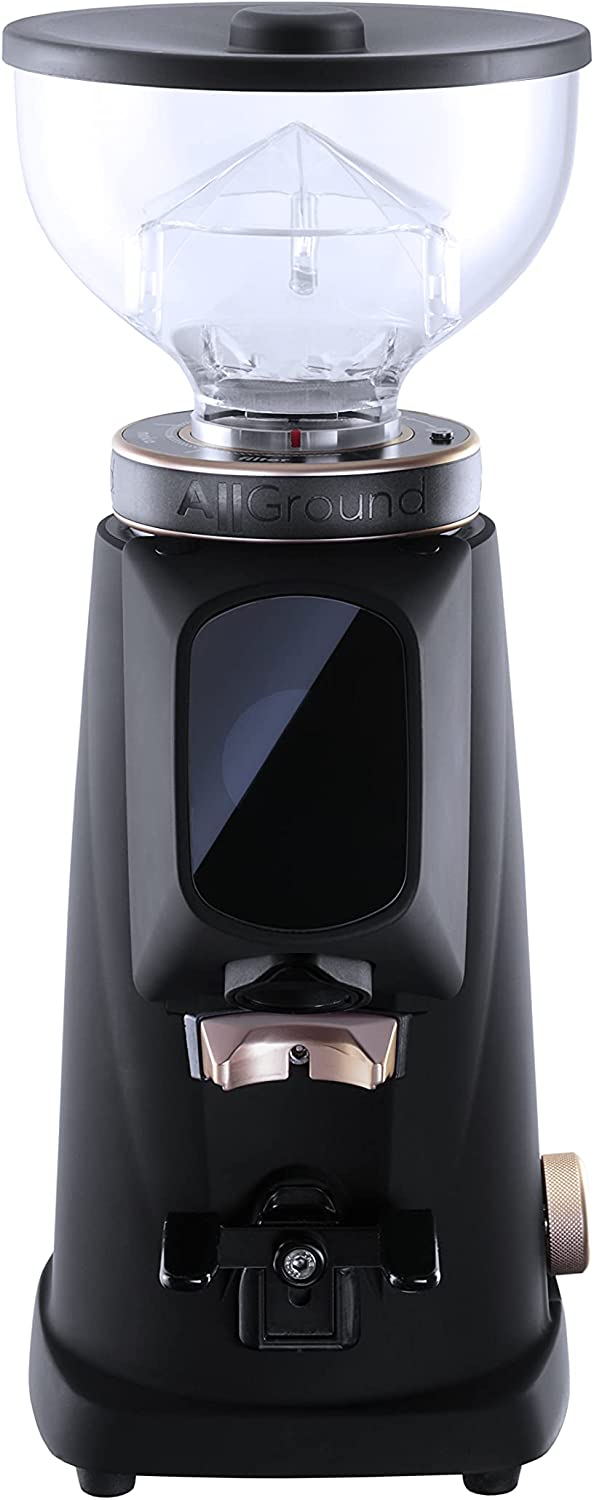 Fiorenzato AllGround Kaffeemühle Vantaschwarz Matt Rosegold