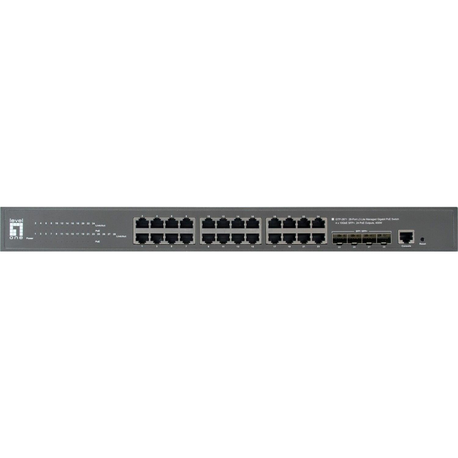 Switch LevelOne GTP-2871 | GTP-2871 |