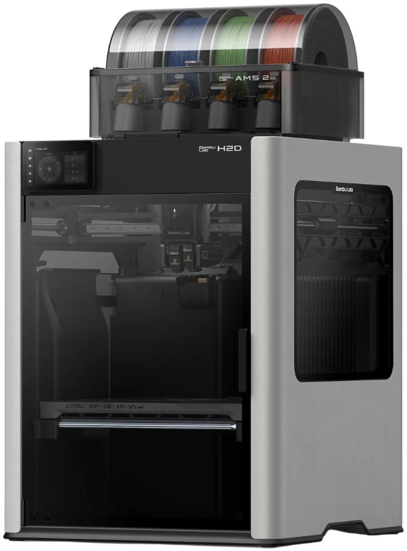 BambuLab H2D AMS Combo 3D printeris
