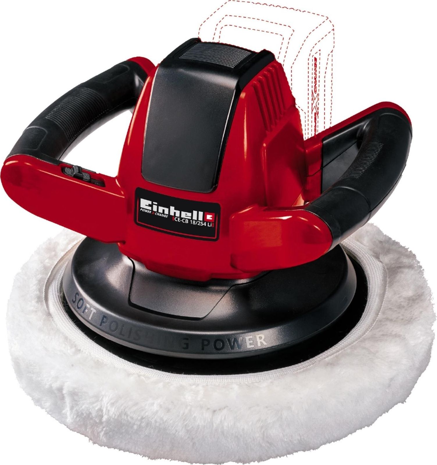 Einhell Polerka orbitalna CE-CB 18/254 Li