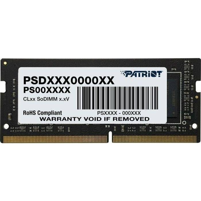 PATRIOT Notebook memory DDR4 Signature 8GB/3200