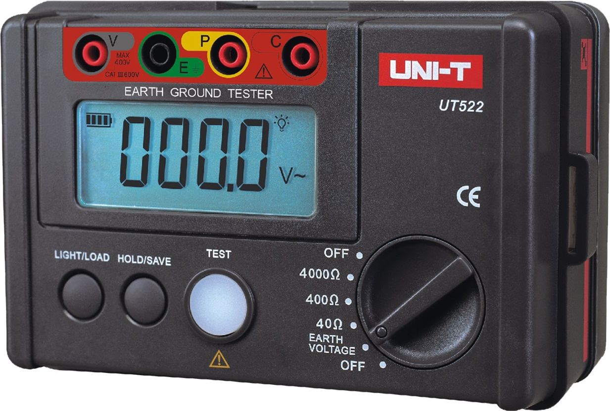 Uni-T Miernik rezystancji uziemienia model UT522