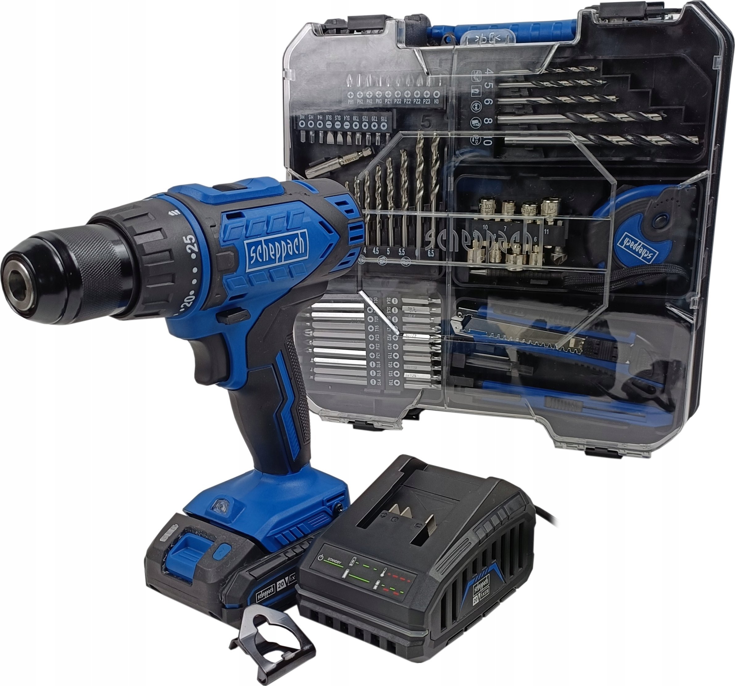 Wiertarko-wkrętarka Scheppach C-DTB74/1-X 20 V 1