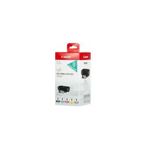 Tusz Canon PGI9, PBK/C/M/Y/GY (1034B013) |