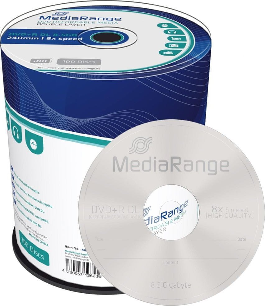 MediaRange DVD+R DL 8.5 GB