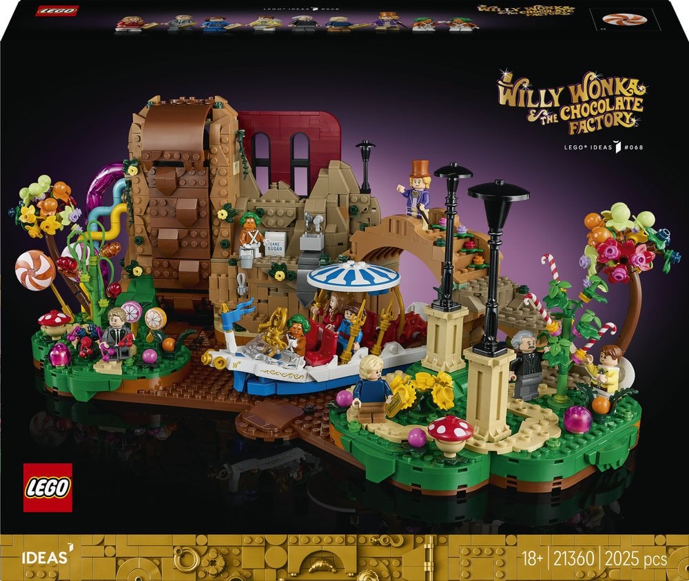 LEGO Ideas Willy Wonka i fabryka
