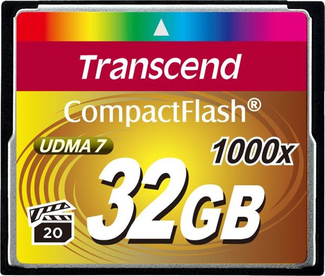 Karta Transcend 1000x Compact Flash 32