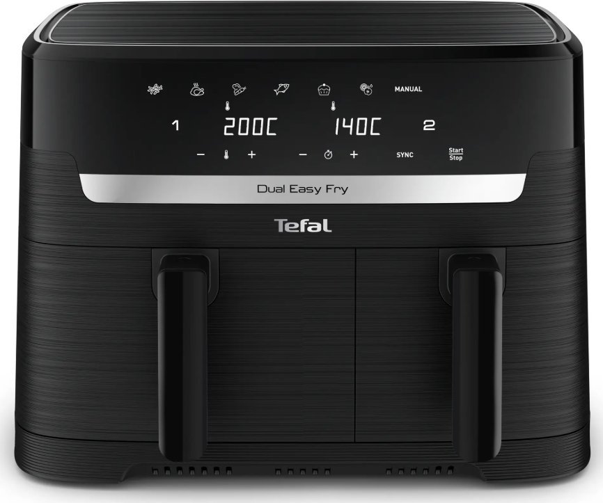Frytkownica beztłuszczowa Tefal Dual Easy Fry