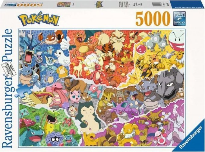 Ravensburger Puzzle 5000 Pokemon | 473232