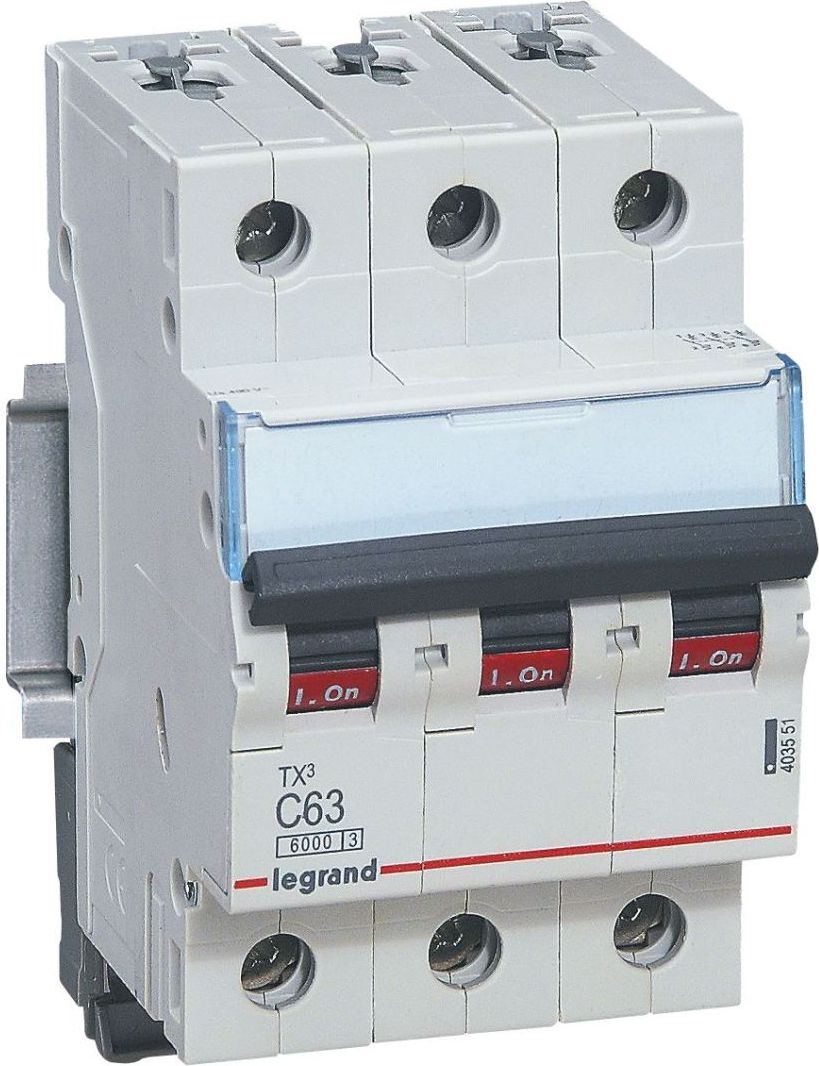 Legrand Wyłącznik nadprądowy S303 C63 TX3