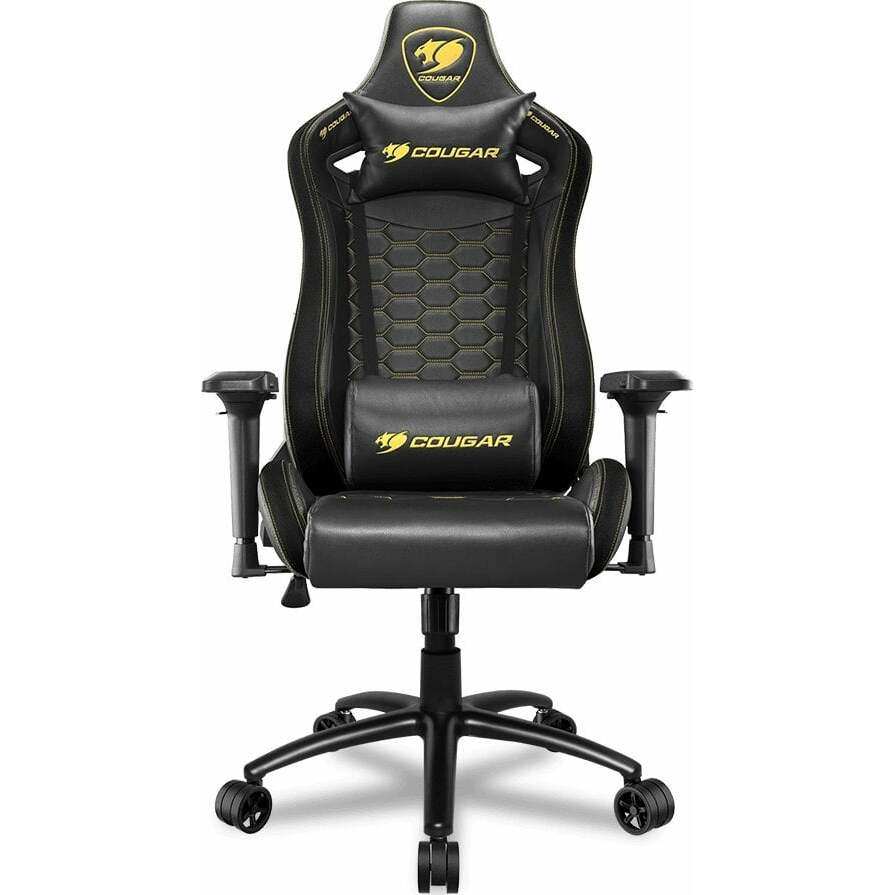Fotel Cougar Outrider S Royal Czarno-złoty